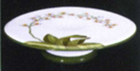 Orchid Garden (Accessories) Footed Cake Plate