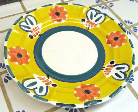 Garden Animal Dinner Plate
