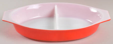 Friendship 1.5 Quart Oval Divided Casserole No Lid