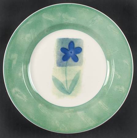 Periwinkle Salad Plate
