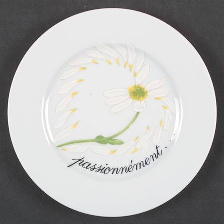 Daisy Salad Plate