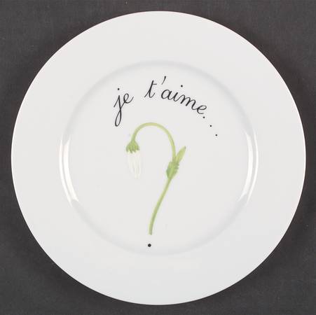 Daisy Salad Plate