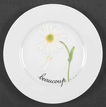 Daisy Salad Plate