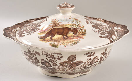 Game Series (Animals) Round Covered Vegetable