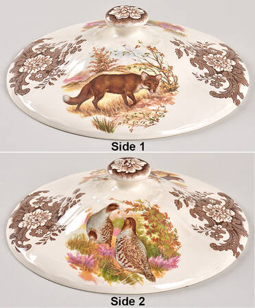Game Series (Animals) Lid for Round Vegetable