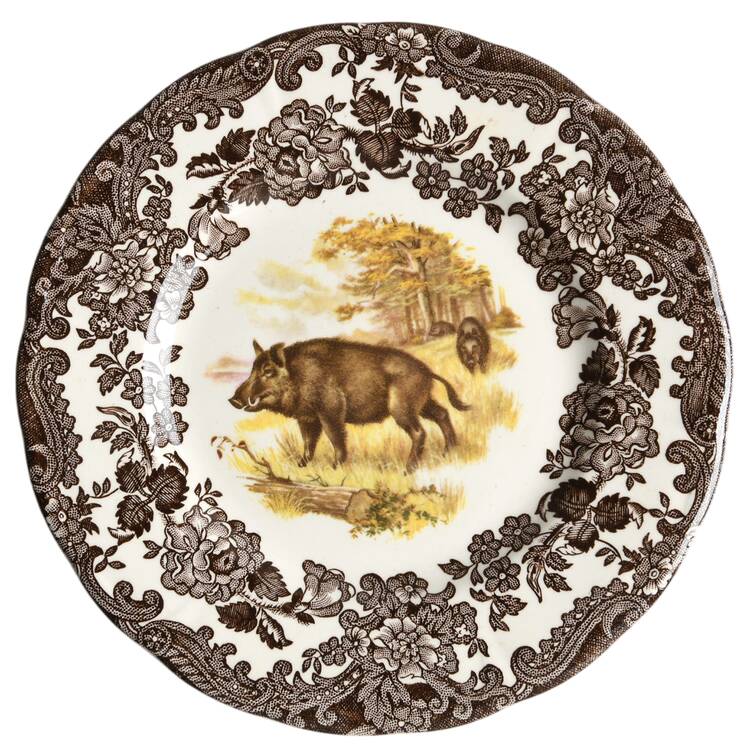 Game Series (Animals) Bread & Butter Plate
