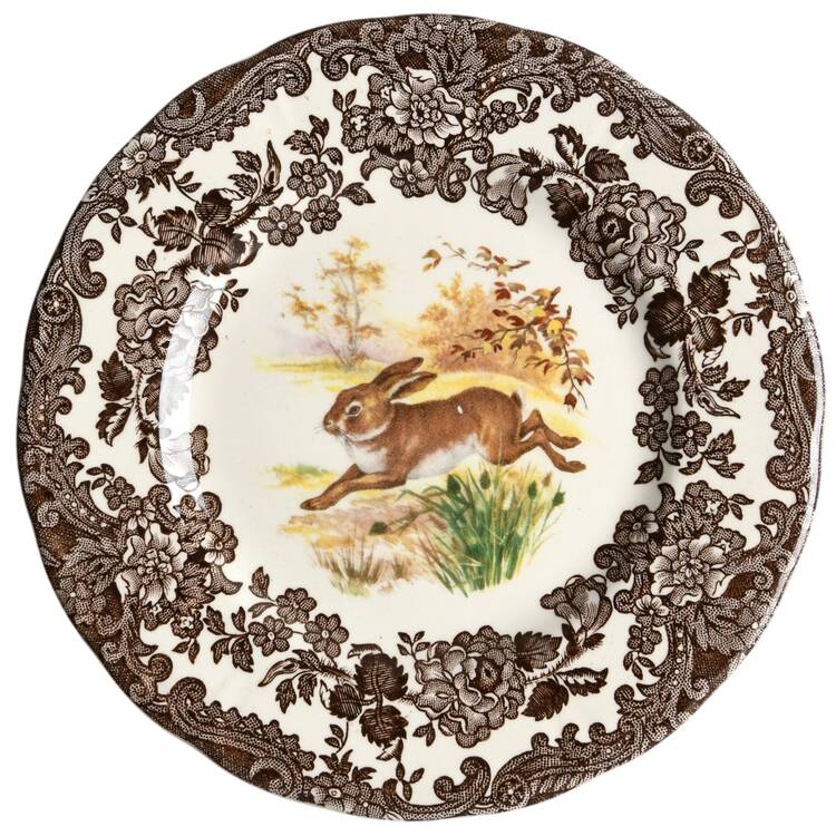 Game Series (Animals) Bread & Butter Plate