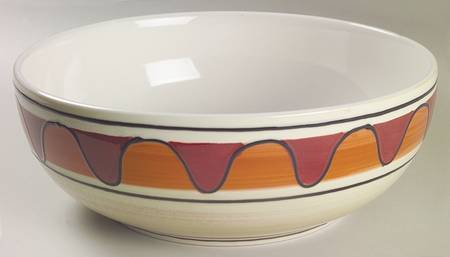 Hot Salsa 9" Round Vegetable Bowl
