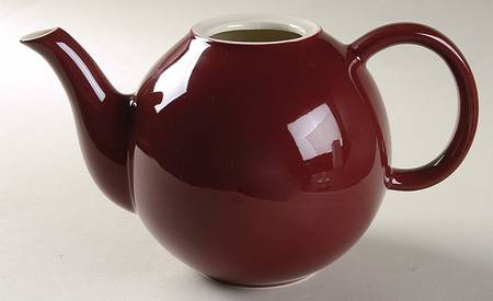 Spa Burgundy (Maroon Trim) Teapot No Lid