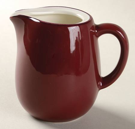 Spa Burgundy (Maroon Trim) Creamer