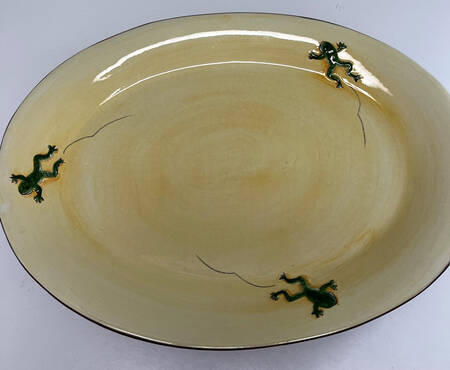Frog 17" Oval Serving Platter