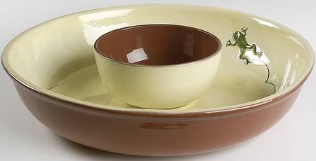 Frog (2 Piece) Chip & Dip Set