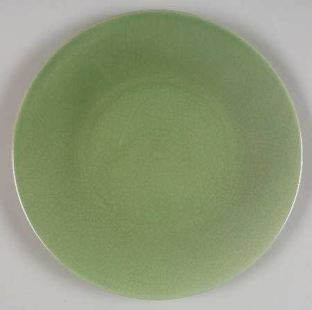 Crackle Green Salad Plate