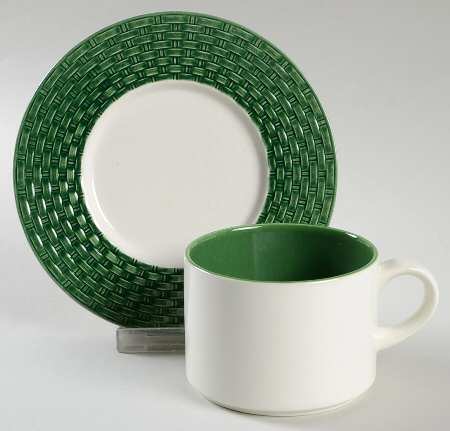 PER44 Flat Cup & Saucer Set