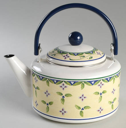 Sicily Metal Kettle & Lid