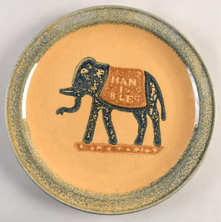 America (By Request 2004) Elephant Service Plate (Charger)