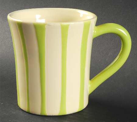 Fingerpaint Green Mug