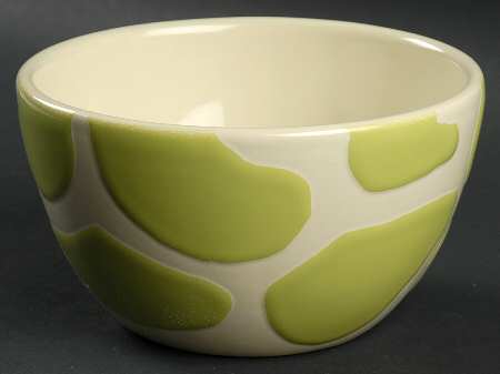 Fingerpaint Green Coupe Cereal Bowl
