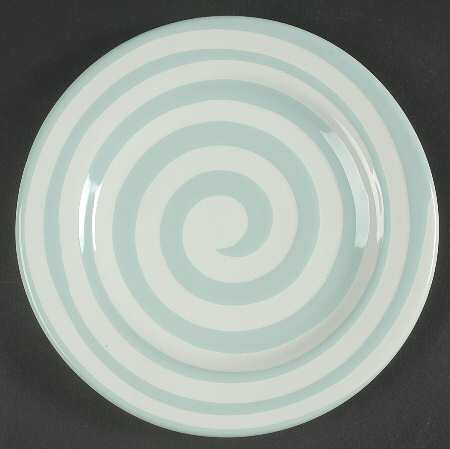 Fingerpaint Sky Salad Plate