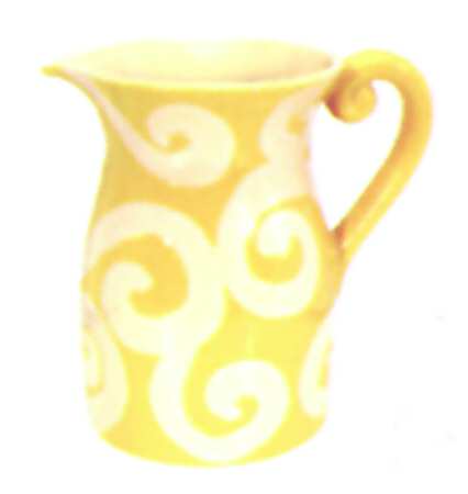 Fingerpaint Sun Pitcher