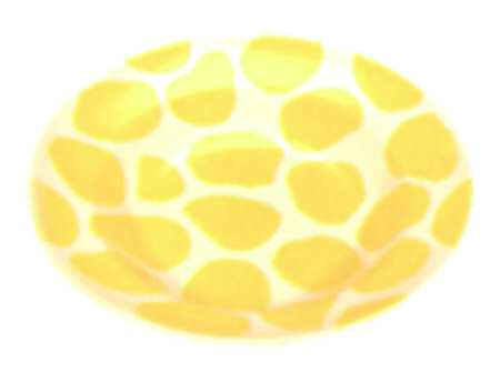 Fingerpaint Sun 13" Large Salad Serving Bowl