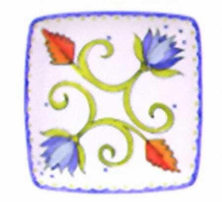 Partridge 10" Square Vegetable Bowl
