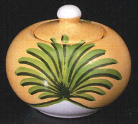 Classic Palm Sugar Bowl & Lid