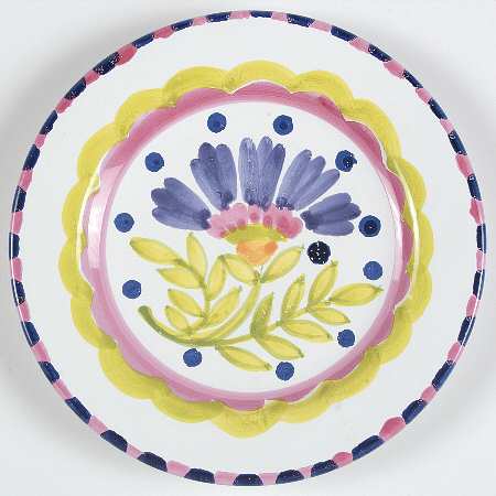 Paisley Salad Plate