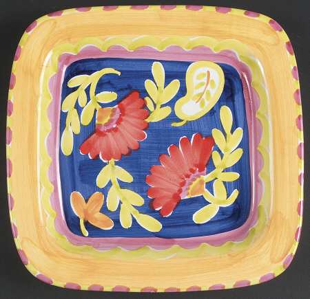 Paisley 10" Square Tray