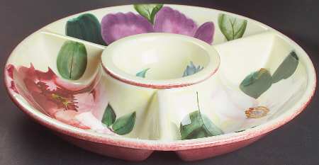 Flower Market (2 Piece) Chip & Dip Set