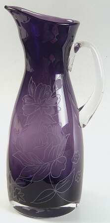 Flower Market 64 Oz Glassware Pitcher