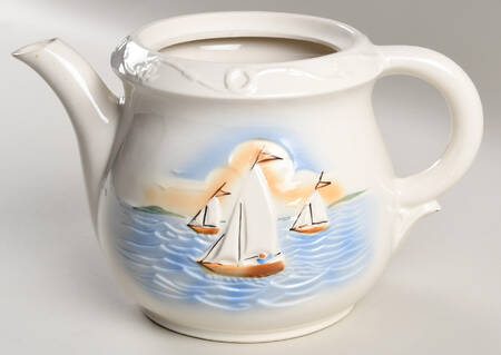 Nautical Large Teapot No Lid