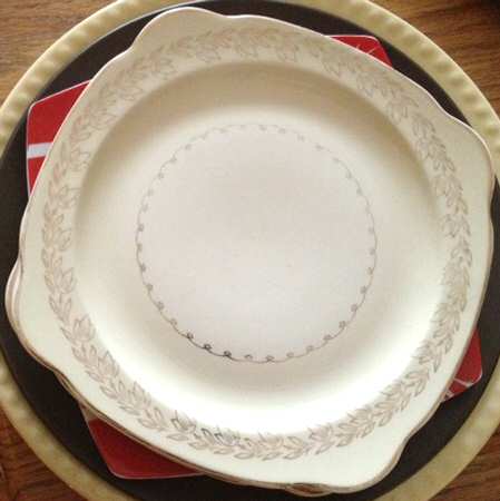Pcp203 Square Salad Plate