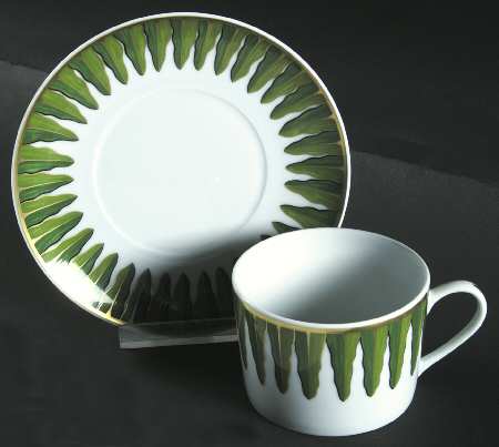 Fougeres Flat Cup & Saucer Set
