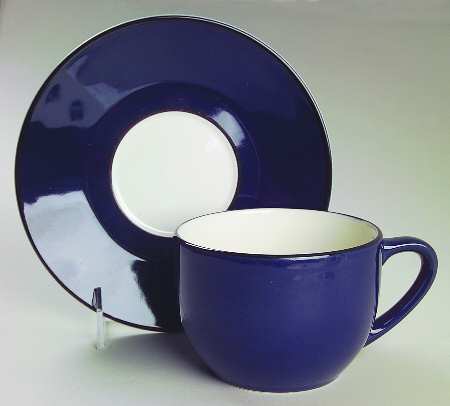 Spa Cobalt (Coupe) Breakfast Cup & Saucer Set