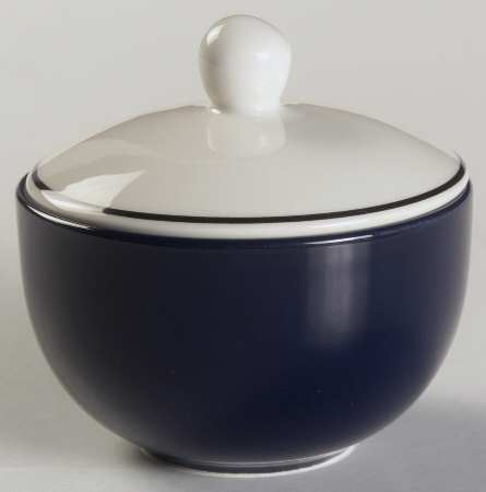 Spa Cobalt (Coupe) Sugar Bowl & Lid