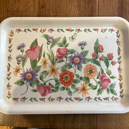 Emma 17" Rectangular Melamine Tray