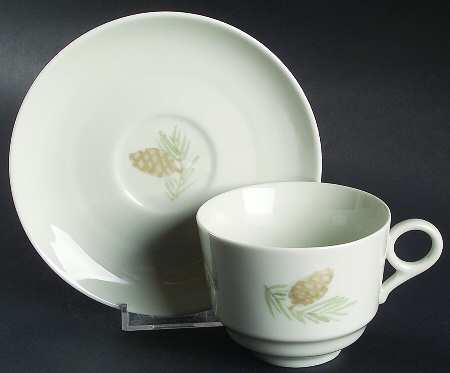 Kongle Flat Cup & Saucer Set