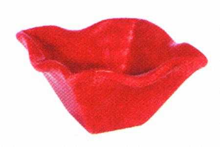 Tartan Twist Red Condiment Bowl