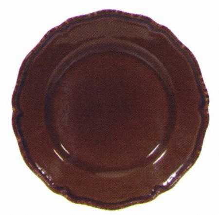 Villa Antica Espresso (Brown) Dinner Plate