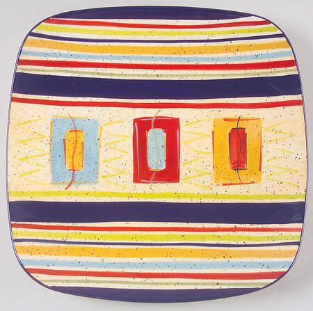 Sedona Square Dinner Plate by Pfaltzgraff