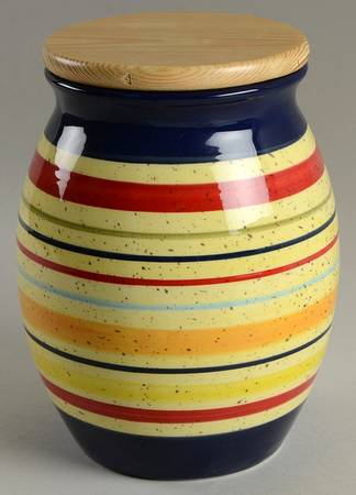 Sedona Large Canister & Wood Lid