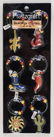 Sedona Wine Markers (Box Set of 6)
