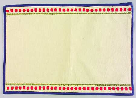 Sedona Embroidered Cloth Placemat
