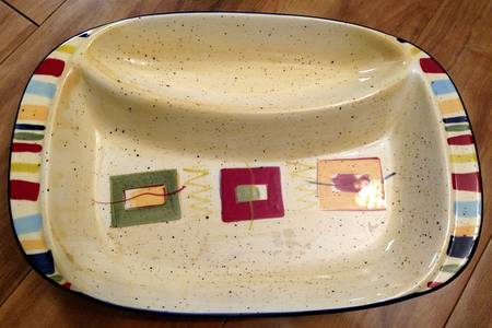 Sedona Divided Barbeque Plate