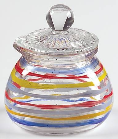 Sedona Glassware Creamer & Lid