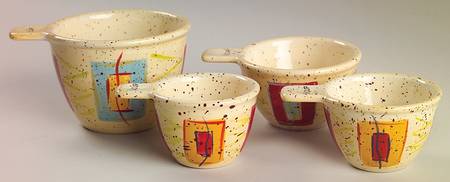 Sedona Measuring Cup Set (1 Cup,1/2 Cup,1/3 Cup,1/4 Cup)