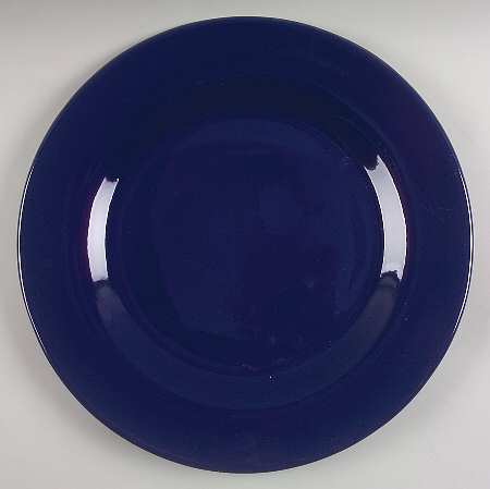Sedona Solid Navy (Blue) 14" Chop Plate (Round Platter)