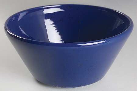 Sedona Solid Navy (Blue) 9" Round Vegetable Bowl