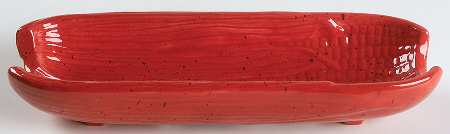 Sedona Solid Red Boiled Corn Holder